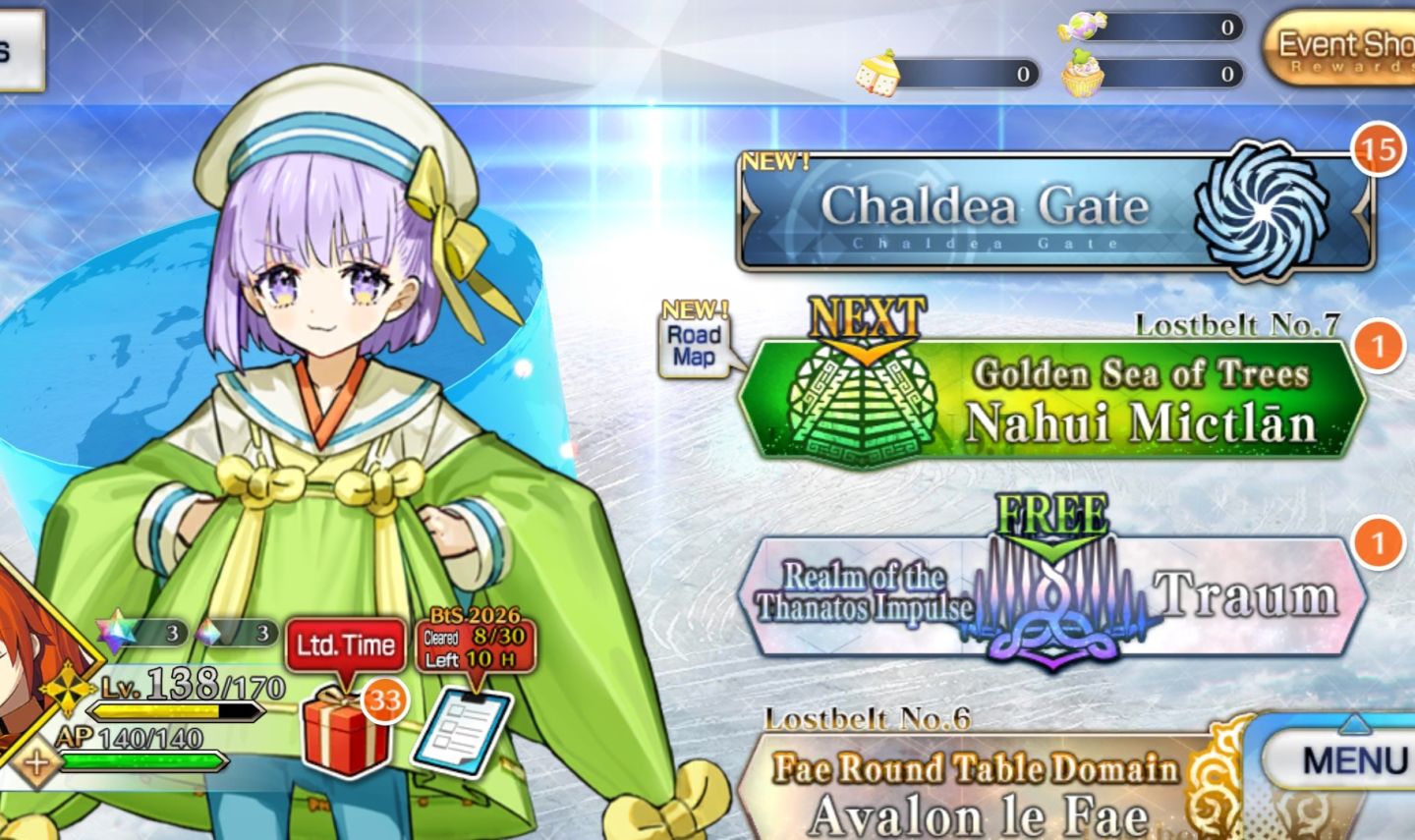 FGO NA LB7 | 24 SSR (30 NP) | Kazuradrop | Full Meta Supports