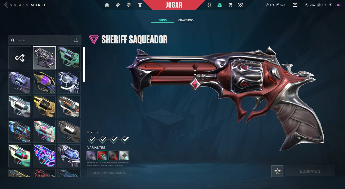 Conta Valorant Lv. 604 | R$ 1.500 Gastos | 3 Chaveiros Imortal