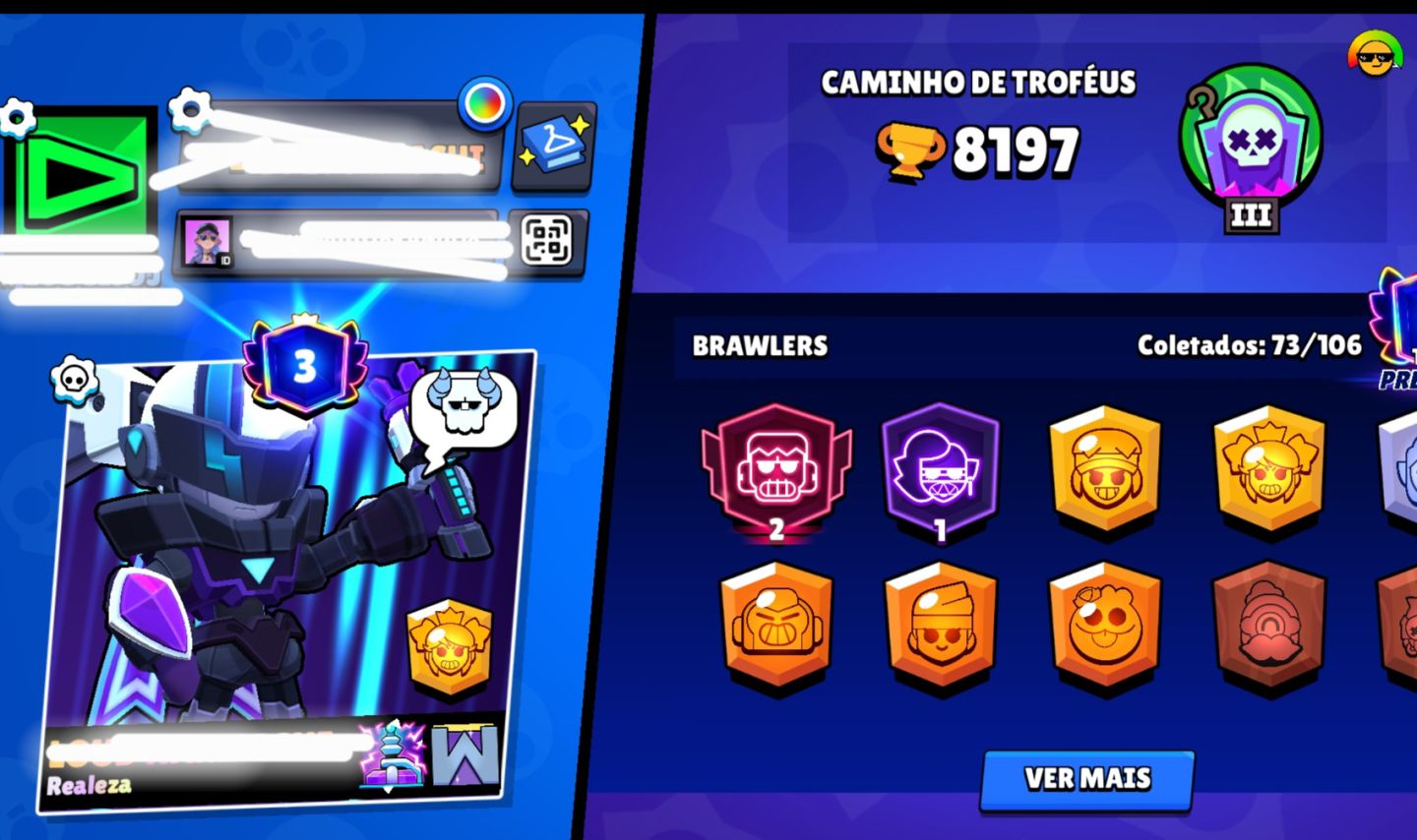 Conta Brawl Stars Diamante I