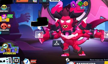 CONTA BRAWSTARS UPADA,VÁRIAS SKINS E PERSONAGENS,ÓTIMA PRA RANK COM OS META FULL