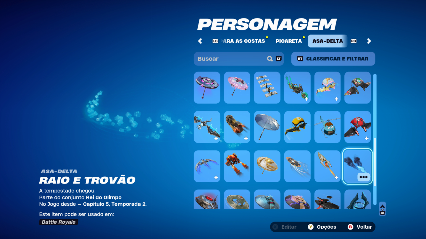 Conta de Fortnite 54 skins REAÇÃO