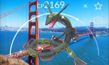 RAYQUAZA SHINY BACKGROUND SAN FRANCISCO