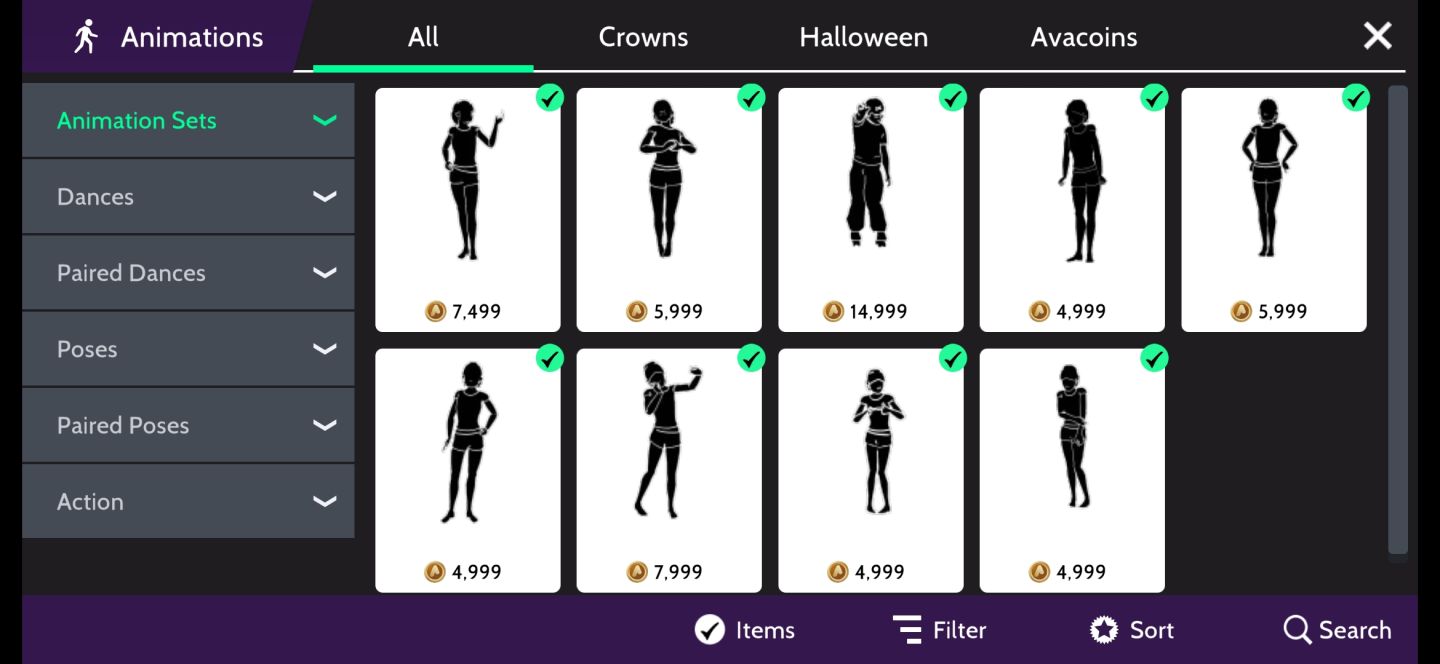 Conta Feminina Avakin Life - Exclusiva
