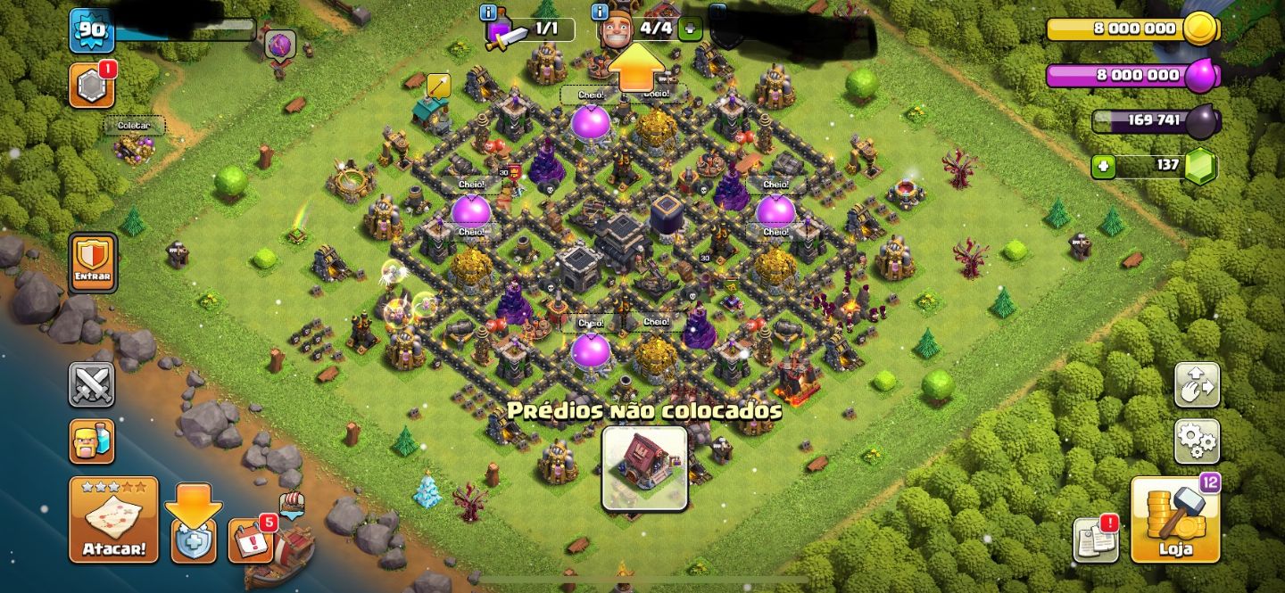 Conta De Clash Royale + Clash Of Clans Pra sair logo