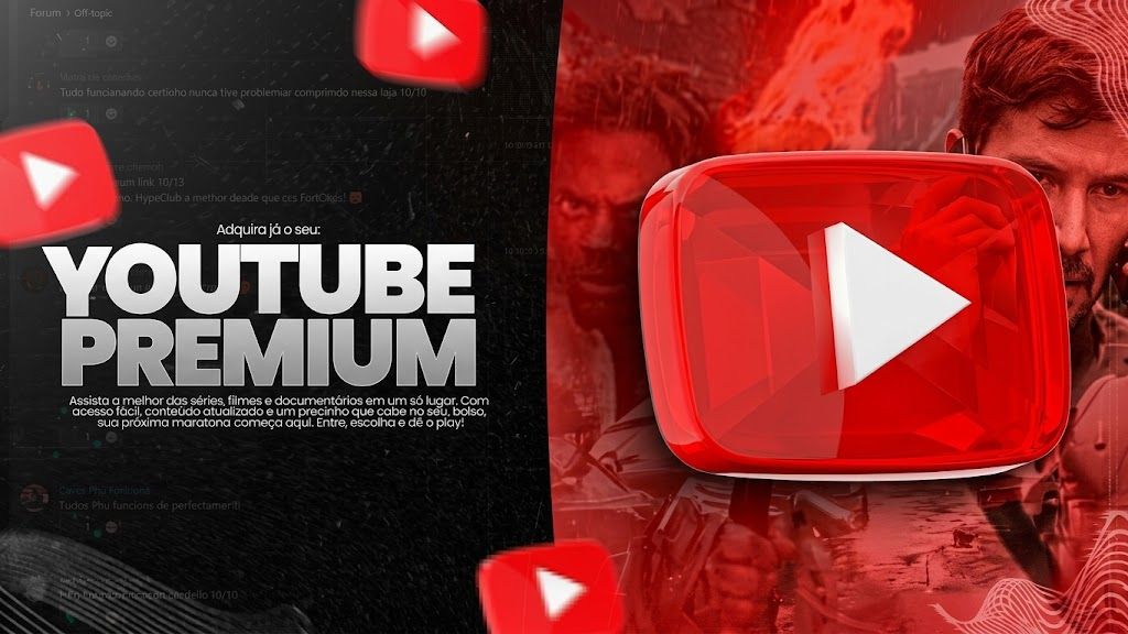Youtube Premium link (Na sua conta)