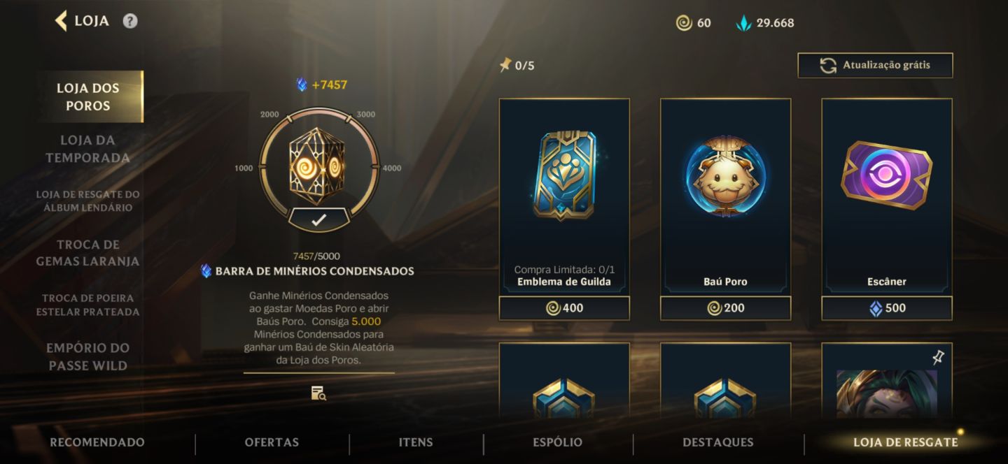 Conta antiga de ex mono Ahri