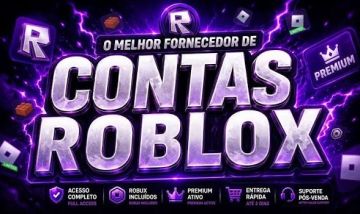 Conta de roblox muito boa com muitas skins de robux e upada em muitos jogos