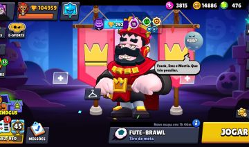 [CONTA RARA DE BRAWL STARS, REI FRANK, COLETTE TRIXIE, COLT AGENTE IMPERIAL]