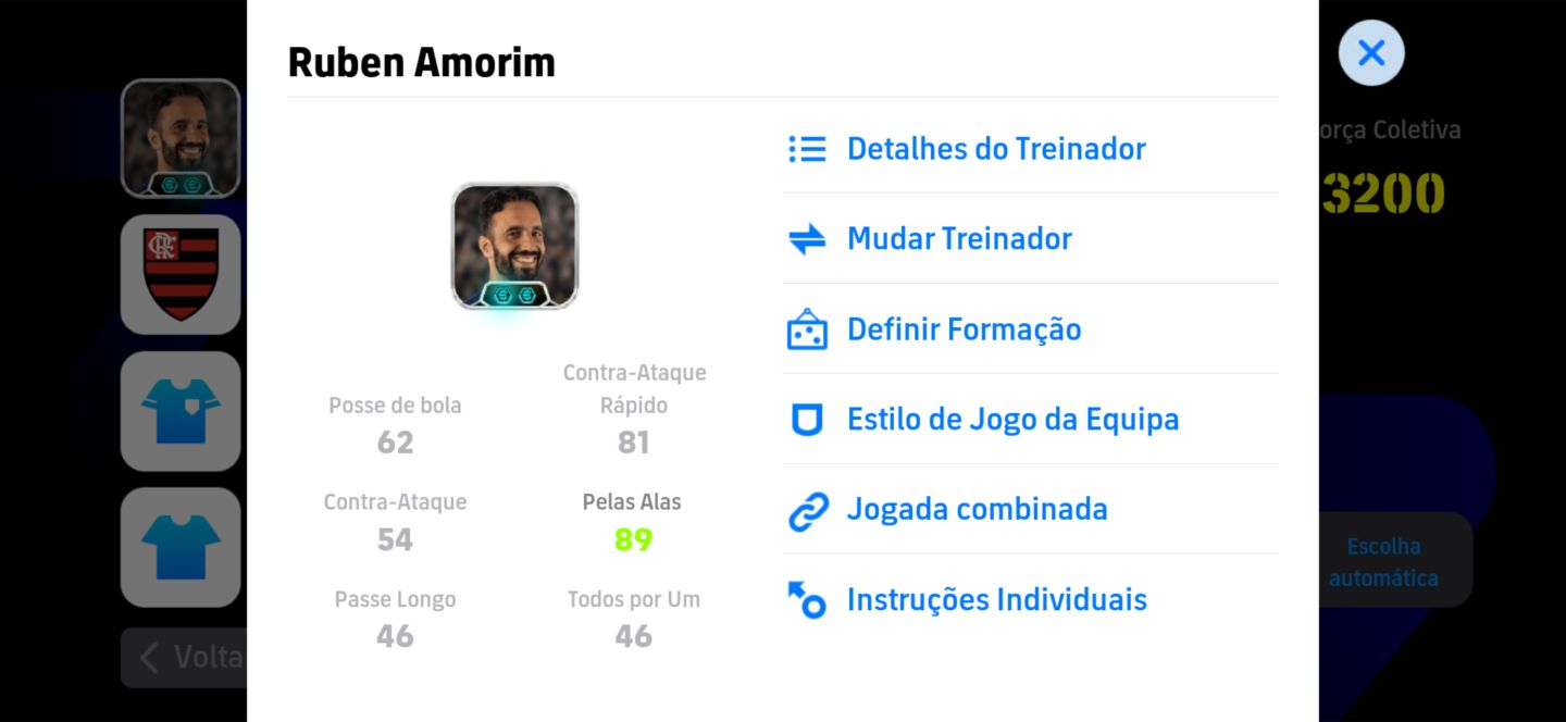Conta eFootball pra começar bem