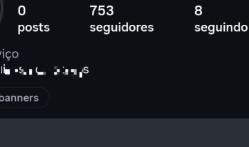 Conta Instagram antiga 2023