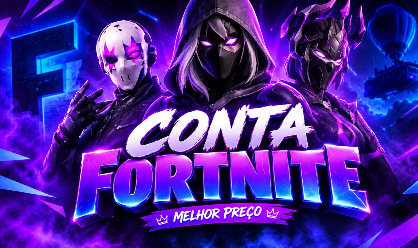 CONTA FORTNITE TRYHARD | 134 SKINS | MELHOR PREÇO