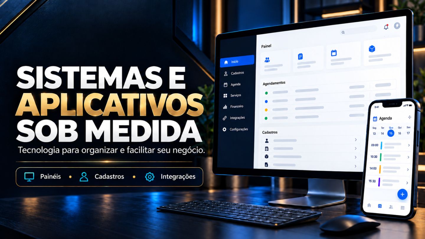 Desenvolvimento de Sites Institucionais, Portfólios e Sistemas Web Sob Medida