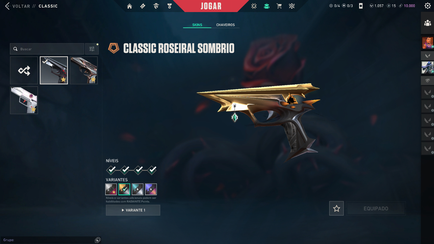 Conta ascendente full acesso com +8k em skins