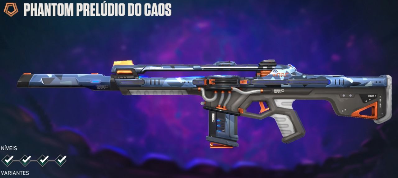 CONTA COM 5 VANDALS, 3 PHANTONS, 2 GHOST, SHERIFF, FACA E MERCADO NOTURNO!!!
