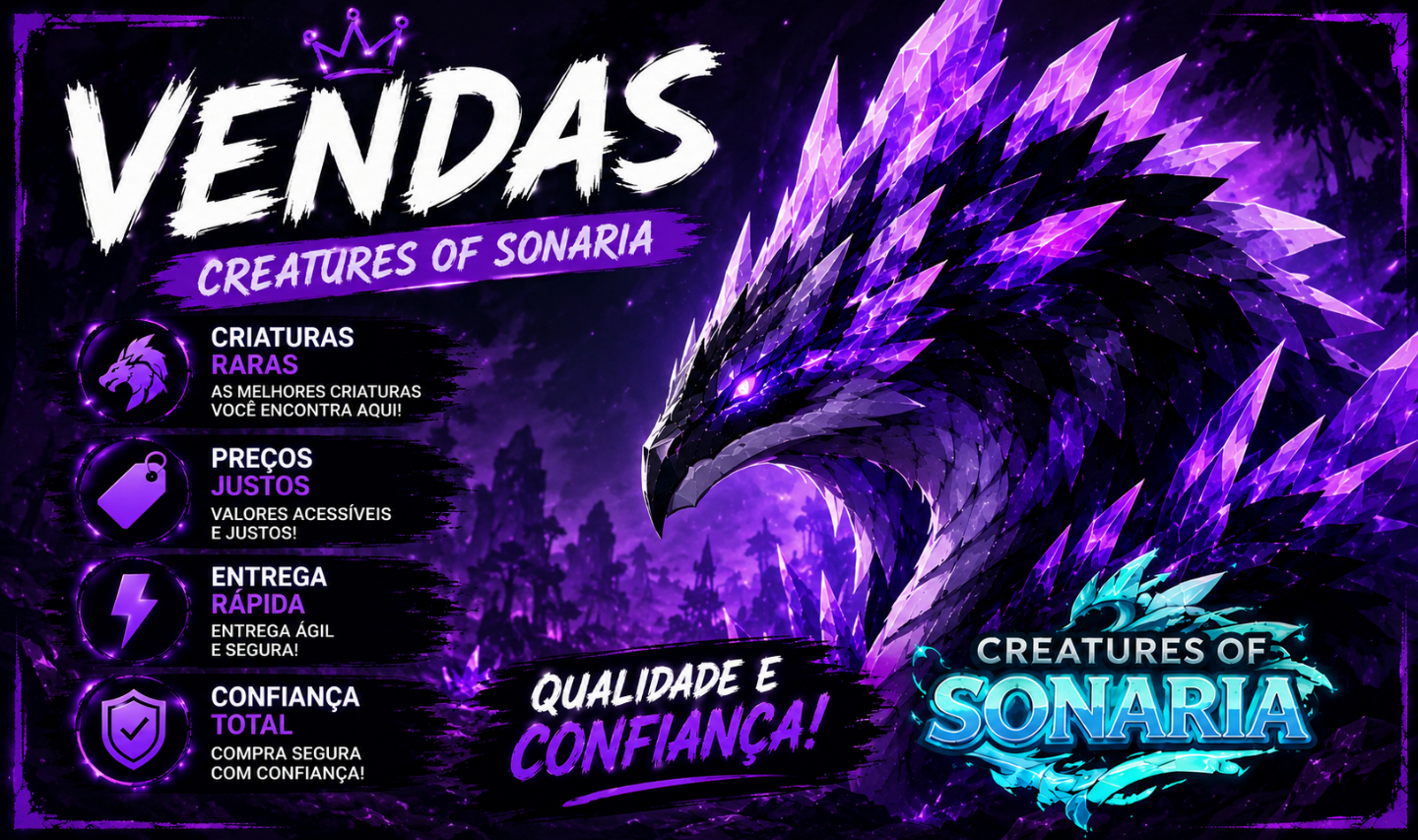 Creatures of sonaria mush e slots para PVP