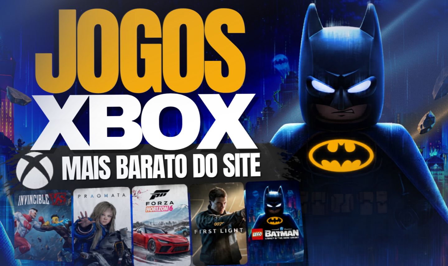 [MAIS BARATO] JOGOS XBOX MÍDIA PARENTAL BARATOS - XBOX ONE/SERIES SX