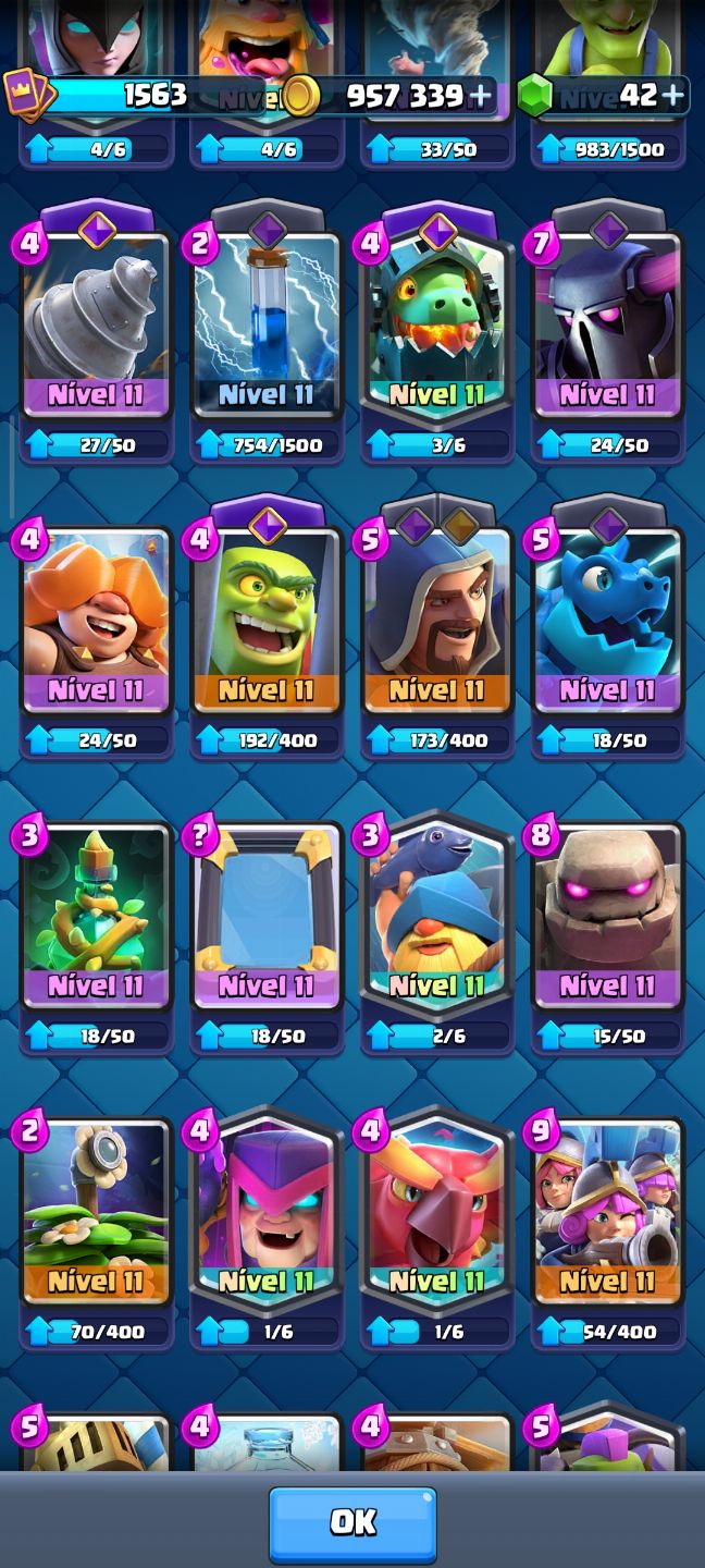 Conta Clash Royale 14000 troféus