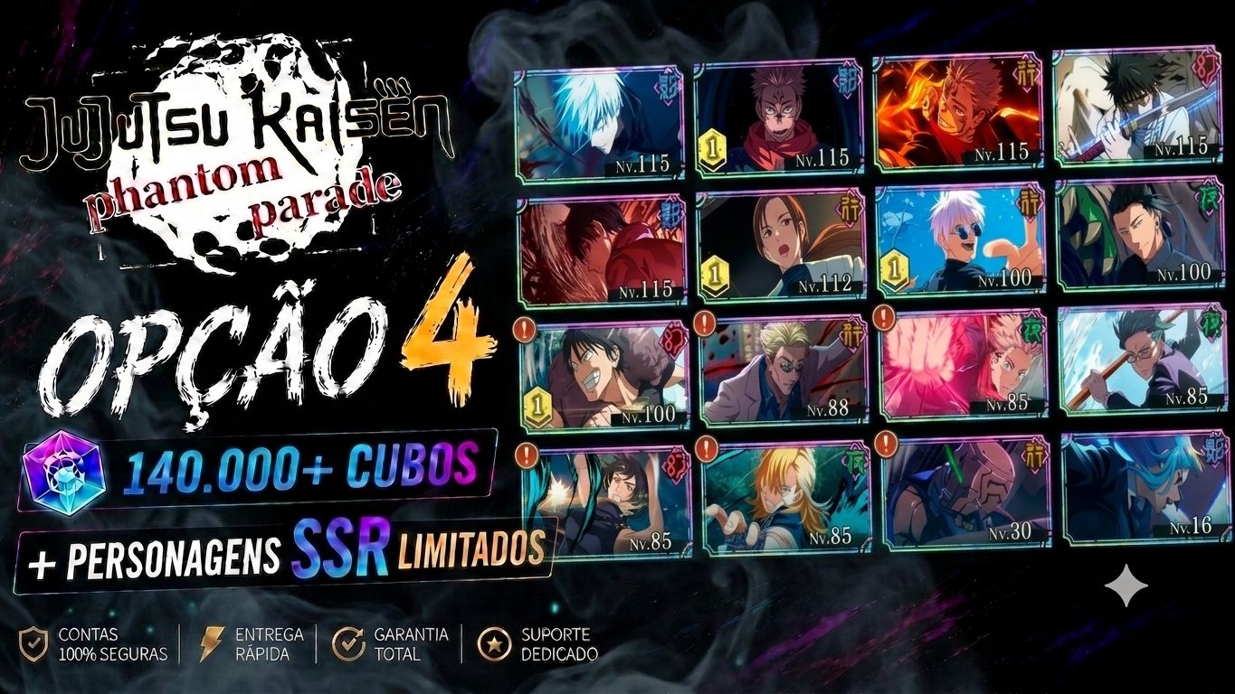 Contas Jujutsu Kaisen Phantom Parede Global