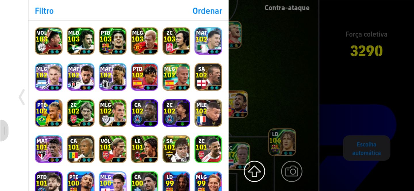 Conta Efootball Full épico 3290+
