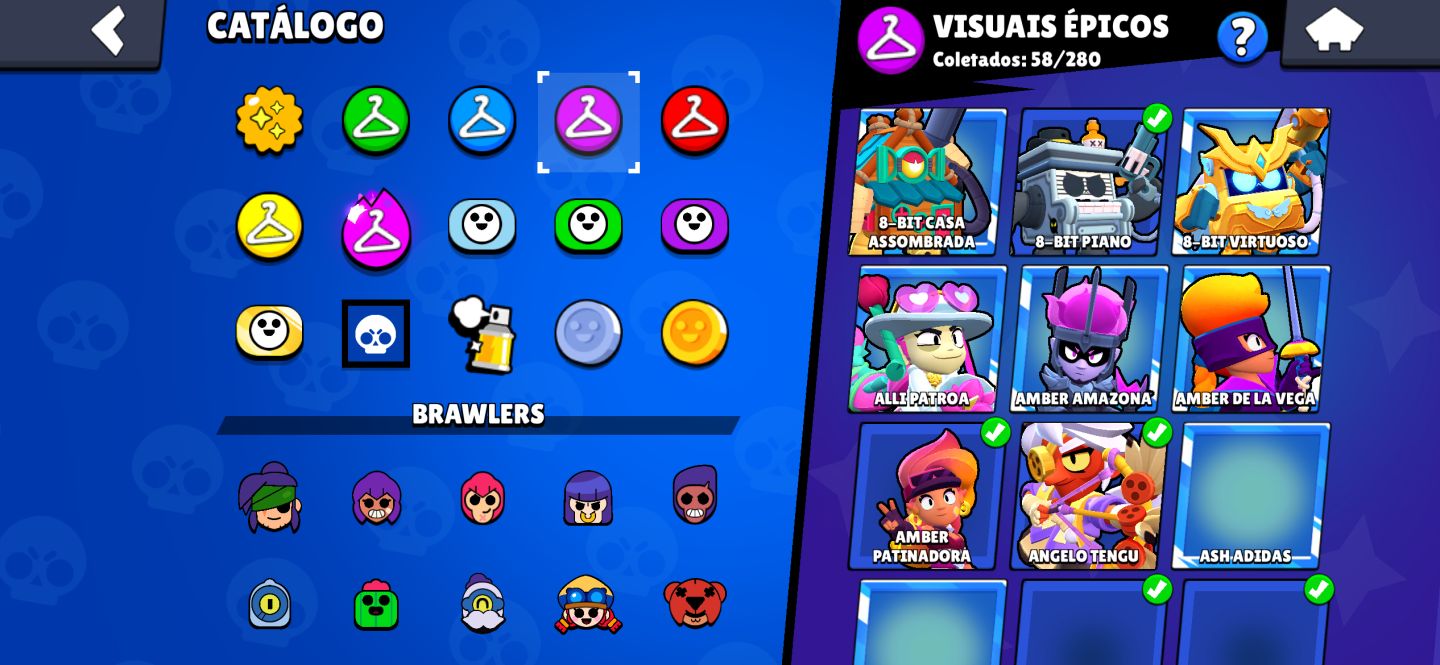 CONTA BRAWL STARS 40K TROFÉUS | 102 BRAWLERS | 33 HIPERCARGAS | ENTREGA RÁPIDA