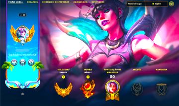 SKIN LEBLANC PRAIA PECAMINOSA [ CONTA COM PASSE ATIVO ] + [ OURO COM 50 PDLS ]