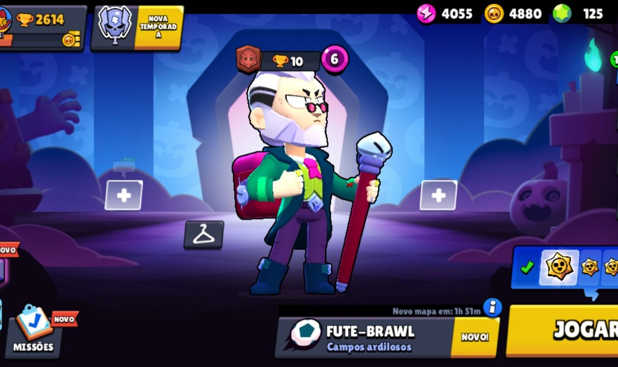 CONTA BRAWL STARS 2K TROFÉU - 29 BRAWLERS