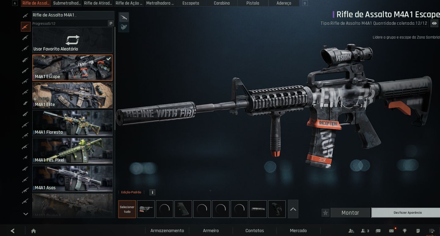 CONTA ARENA BREAKOUT 300M+ STASH + 3 SKINS
