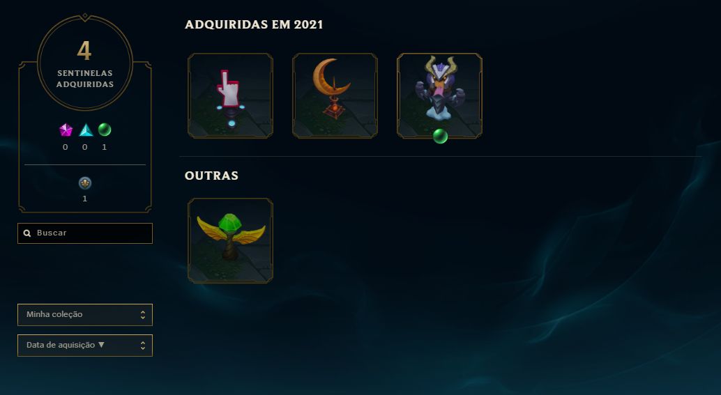 CONTA DE LEAGUE OF LEGENDS ESMERALDA