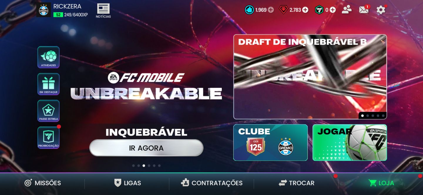 Conta fc mobile Ger 125