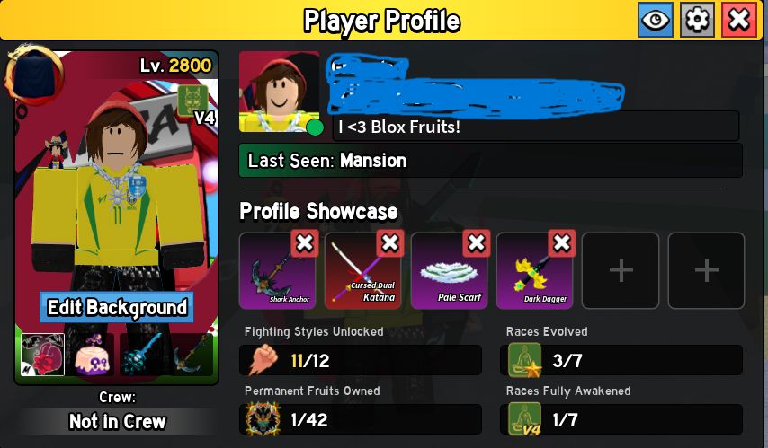LVL 2800 + GD+ TTK + CDK + 2X STORAGE + FRUIT NOTIFIER + SANGUINE ART + DOUGH V2