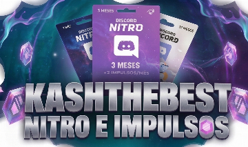 Discord Nitro Gaming 3 Meses + Até 14x Impulsos Para o Seu Servidor!! [PROMOÇÃO]