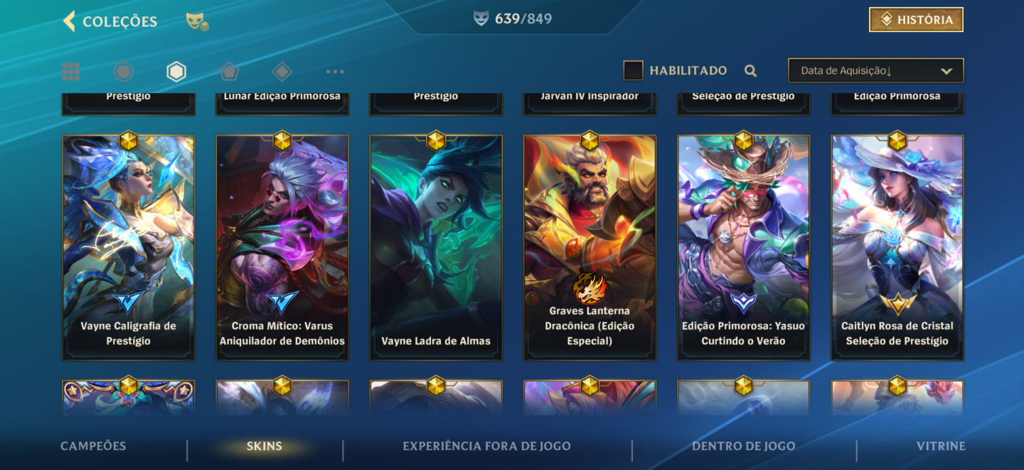 Conta Wild Rift Com Skins Ultimate, Míticas, Edições Limitadas e Raras