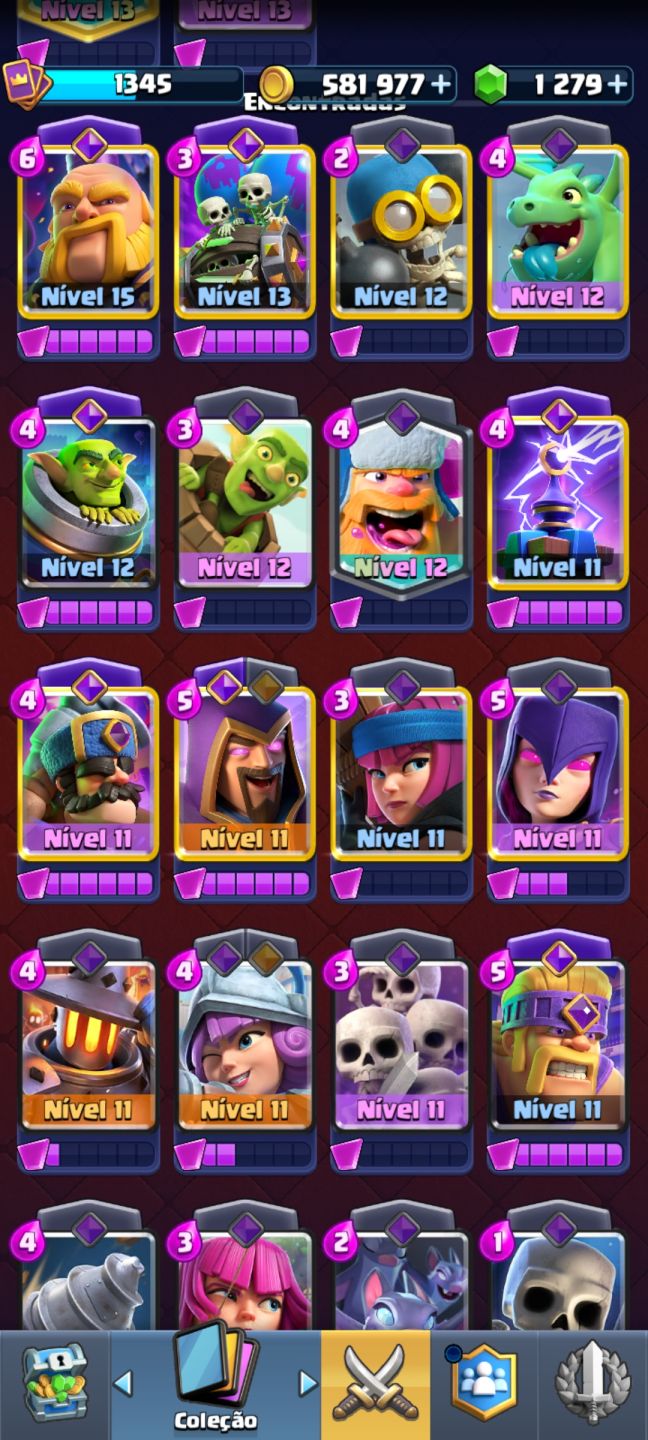 CONTA SUPERCELL(BRAWL/CLASH,ROYALE E CLANS))