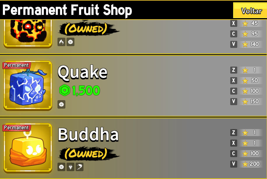 Conta LVL 2600 com 6 Frutas Perm + CDK + TTK + SQ + Dark Blade