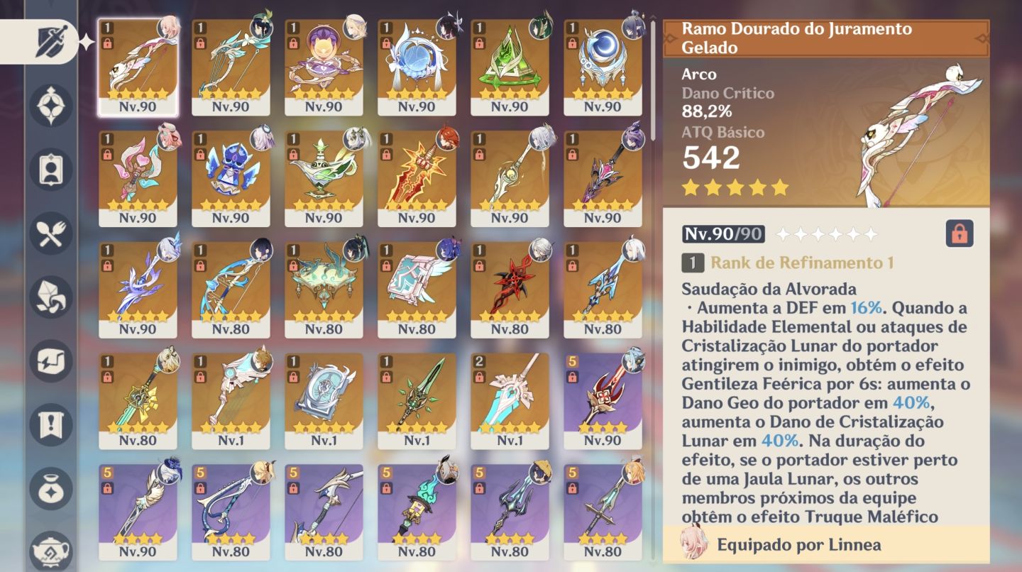 VENDA DE CONTA GENSHIN IMPACT | TIMES META + EXPLORAÇÃO DE GEMAS DISPONÍVEIS