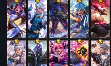 CONTA WR COM todas as skins do EZ, 12 míticas, 154 no total
