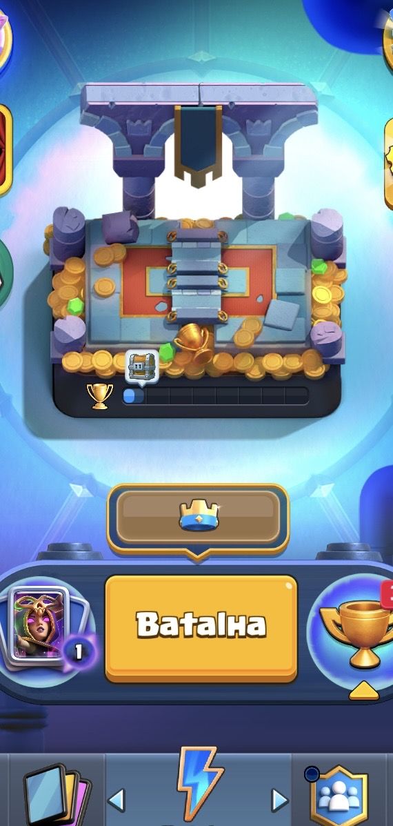 Conta de clash royale, com 6000 trofeus. 249,750 Moedas, quase todos os personag