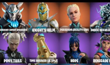 CONTA FORTNITE RARA COM 11 SKINS