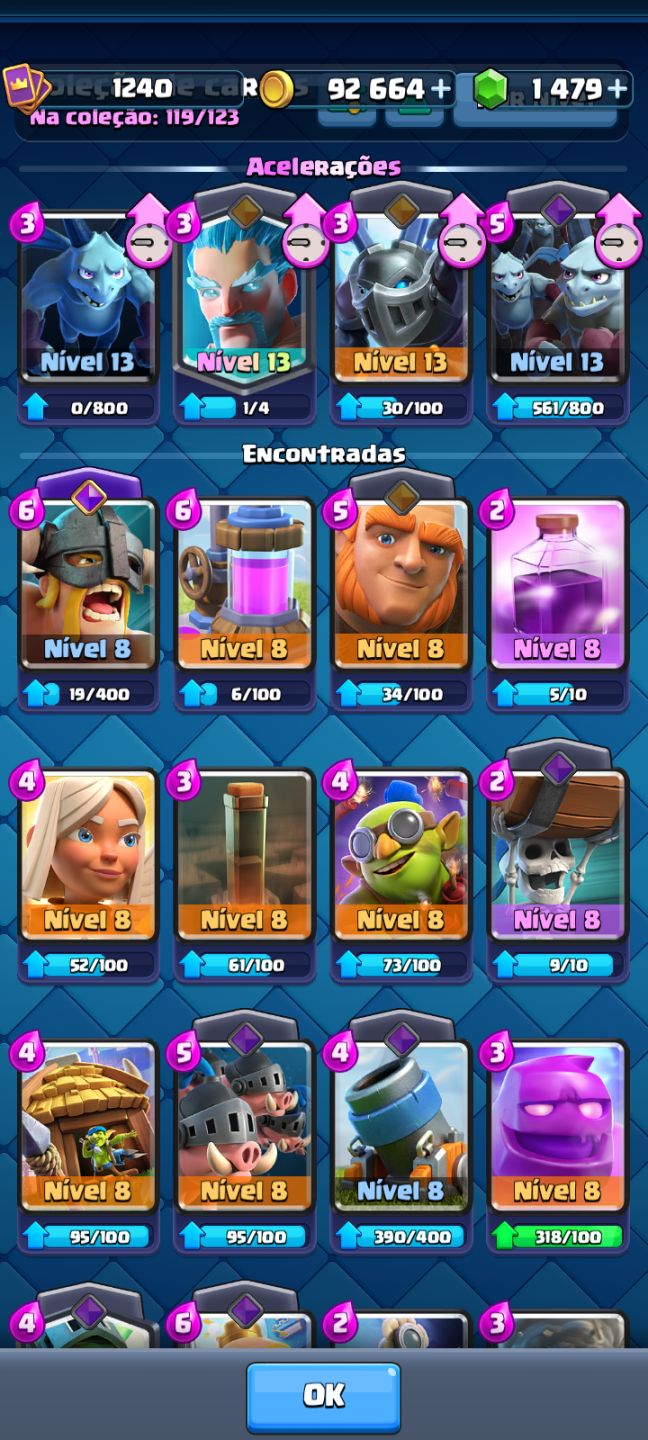 [MENOR PREÇO] Conta Clash Royale 6801 Trofeus + Descriçao