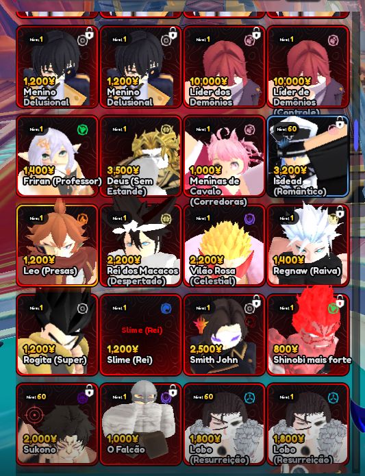 Conta Anime Vanguards para ir embora rapido!