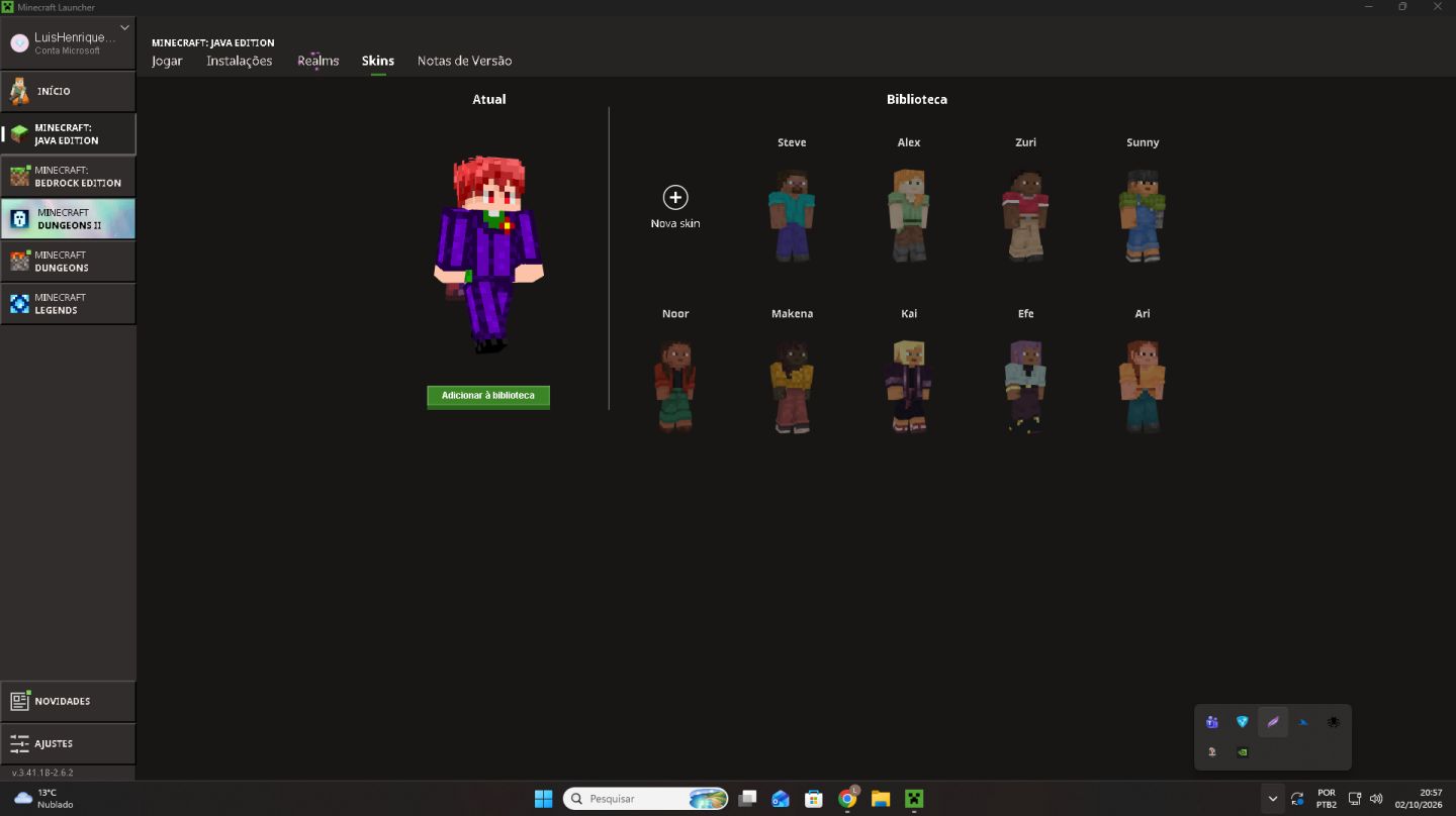 MINCRAFT ORIGINAL FULL ACESSO