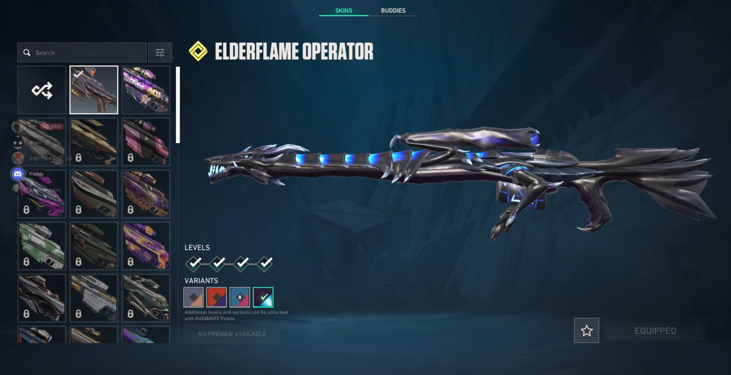 Conta Valorant Antiga. Skins boas de Vandal, Phantom e Operator. Me DESFAZENDO.