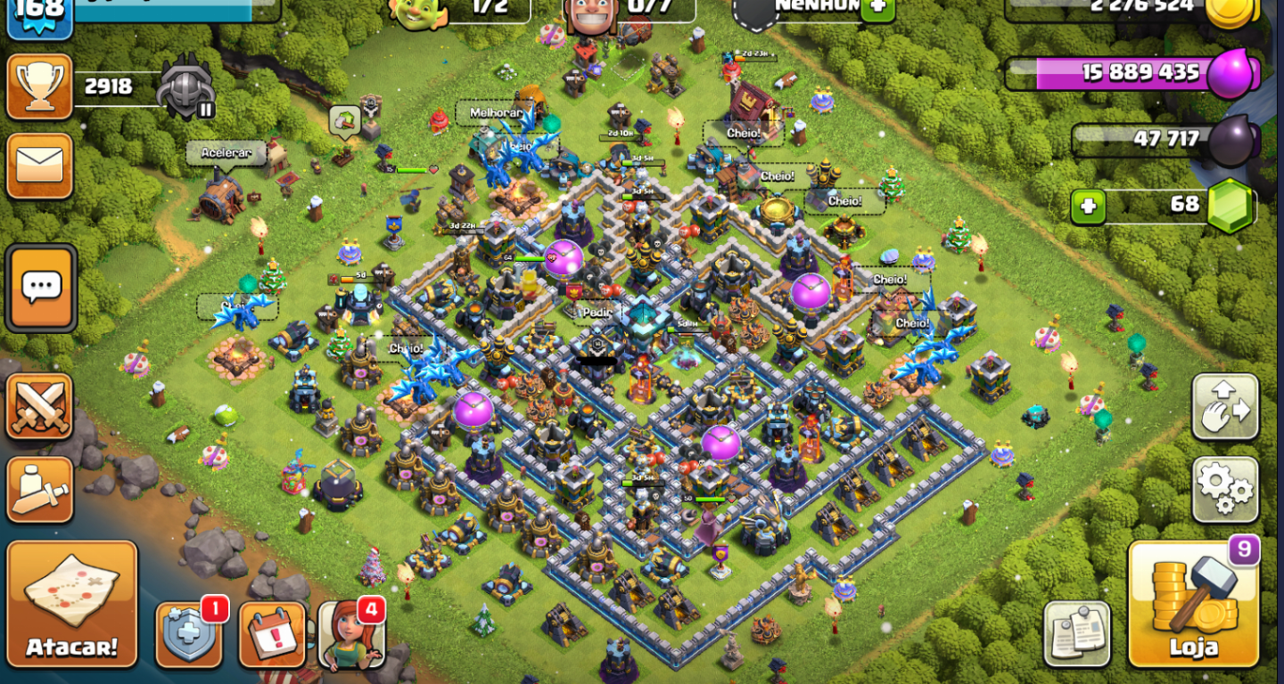 90% OFF |CONTA CLASH OF CLANS | FULL ACESSO | ENTREGA AUTOMATICA cv 17 14 15 16