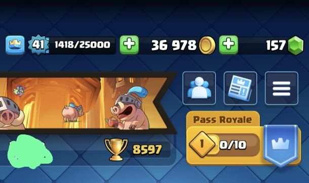 Conta de Clash Royale com 8597 troféus CONTA ANTIGA!!