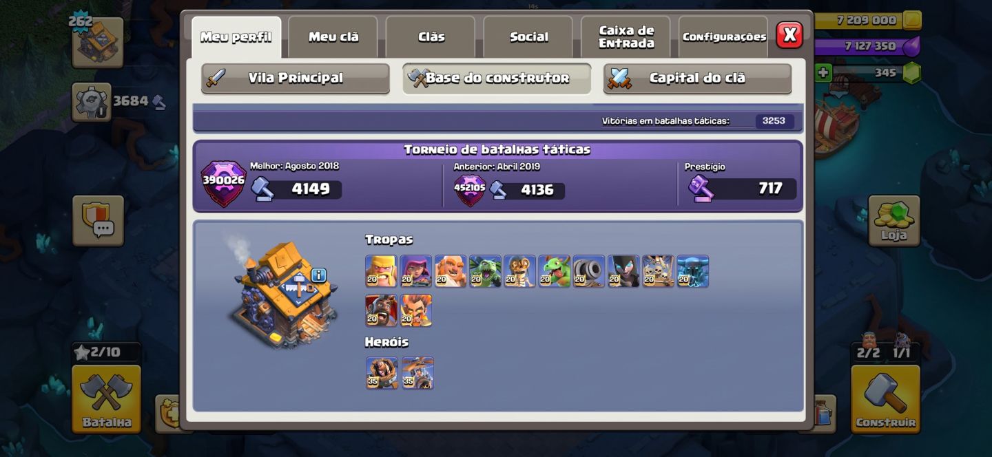 Cv18 97% Full de Clash of Clans - LVL262