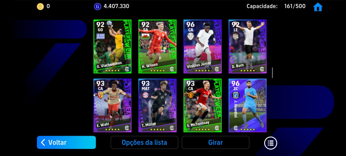 Conta Efootball Mobile forte