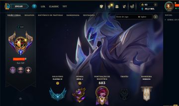 CONTA LEAGUE OF LEGENDS