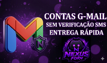 CONTA GMAIL RECÉM CRIADAS | ALTA ESTABILIDADE | NEXUS LAB