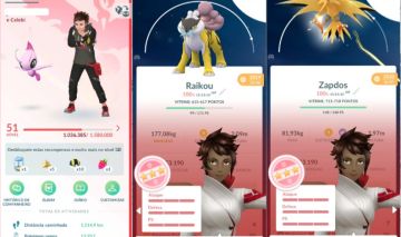 CONTA POKEMON GO LEVEL 51 | 132 LENDARIO | 191 BRILHANTE | 3 LENDARIO IV 100