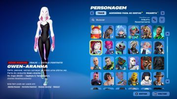 Conta Fortnite ikonik 270+ skins salve o mundo fundador